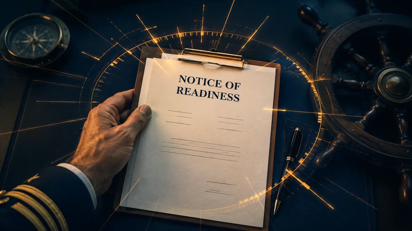 Notice of Readiness — the document that starts the laytime clock