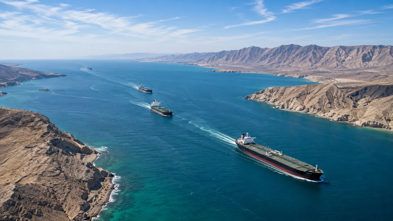 Strait of Hormuz — tankers resuming transit after reopening