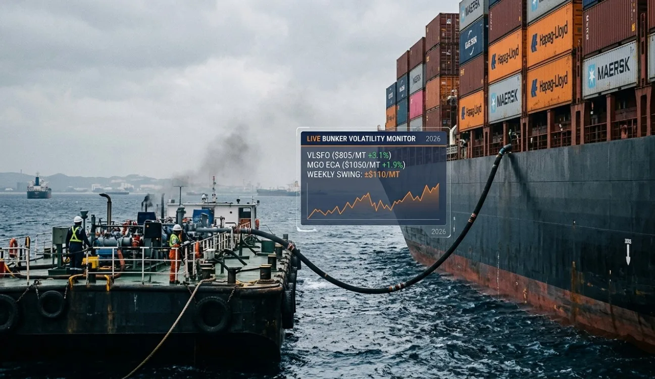 Bunker fuel operations amid volatile oil markets in 2026